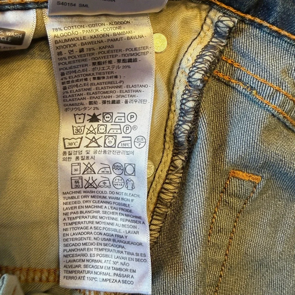 Levi's 527 Slim Bootcut Jeans Mens 40x30 Blue New Denim Stretch Pants 527-0534
